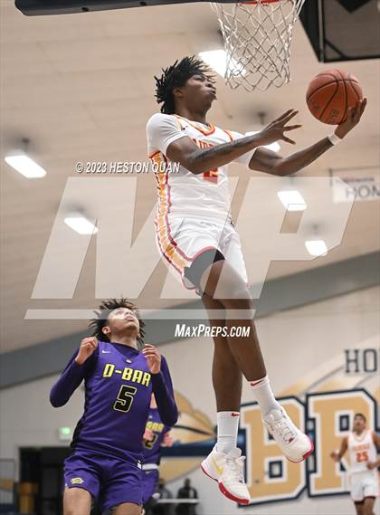 Thumbnail 2 in Diamond Bar vs. Fairfax (MLK Classic) photogallery.