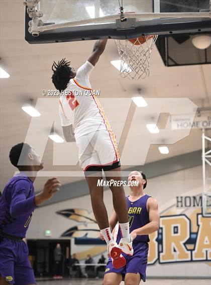 Thumbnail 1 in Diamond Bar vs. Fairfax (MLK Classic) photogallery.