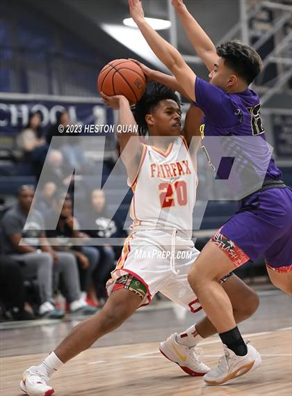 Thumbnail 2 in Diamond Bar vs. Fairfax (MLK Classic) photogallery.