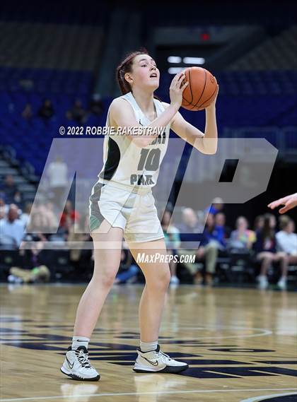 Thumbnail 3 in Cedar Park vs. College Station (UIL 5A State Semifinal) photogallery.