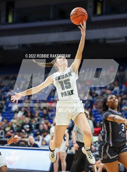 Thumbnail 1 in Cedar Park vs. College Station (UIL 5A State Semifinal) photogallery.