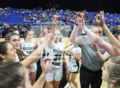 Thumbnail 1 in Cedar Park vs. College Station (UIL 5A State Semifinal) photogallery.