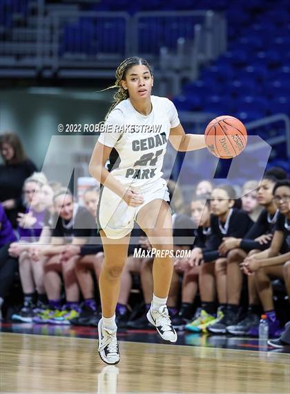 Thumbnail 3 in Cedar Park vs. College Station (UIL 5A State Semifinal) photogallery.