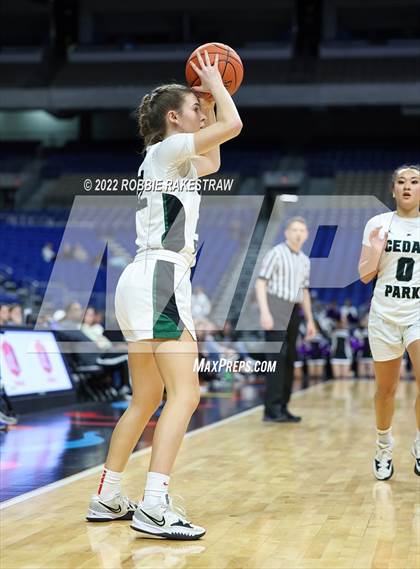 Thumbnail 3 in Cedar Park vs. College Station (UIL 5A State Semifinal) photogallery.