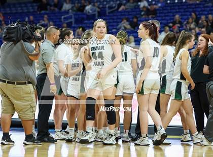 Thumbnail 3 in Cedar Park vs. College Station (UIL 5A State Semifinal) photogallery.