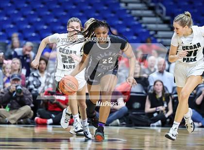 Thumbnail 3 in Cedar Park vs. College Station (UIL 5A State Semifinal) photogallery.