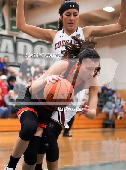 Thumbnail 2 in St. Joseph Notre Dame vs. Carondelet (Elite is Earned New Year Classic) photogallery.