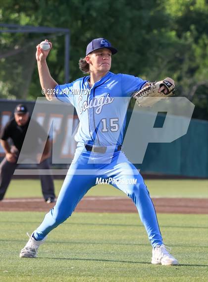 Thumbnail 1 in China Spring vs. Spring Hill (UIL Baseball 4A Region 3 Regional Final - Game 1) photogallery.