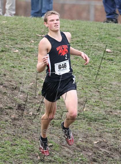 Thumbnail 3 in NYSPHSAA Cross Country Championships (Boys Class D) photogallery.