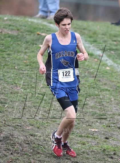 Thumbnail 1 in NYSPHSAA Cross Country Championships (Boys Class D) photogallery.