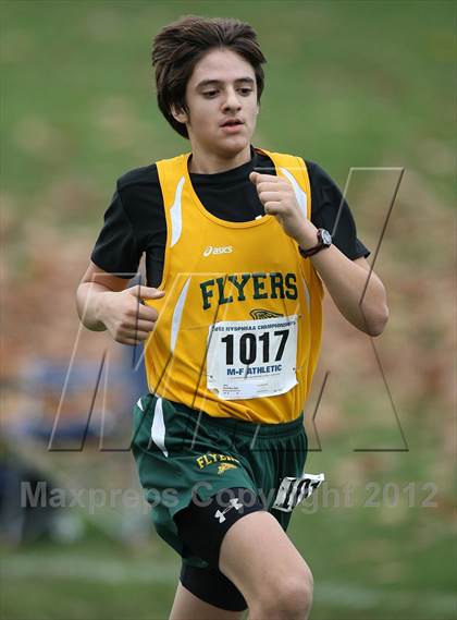 Thumbnail 2 in NYSPHSAA Cross Country Championships (Boys Class D) photogallery.