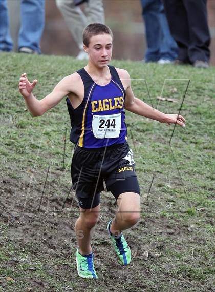 Thumbnail 2 in NYSPHSAA Cross Country Championships (Boys Class D) photogallery.