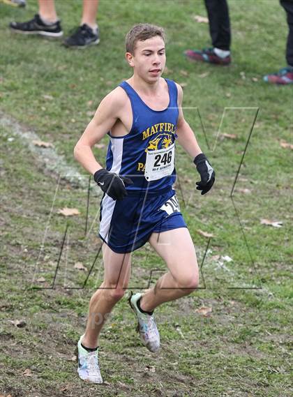 Thumbnail 1 in NYSPHSAA Cross Country Championships (Boys Class D) photogallery.