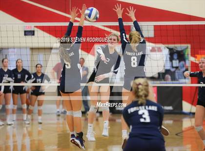 Thumbnail 1 in Stone Ridge Christian vs. Forest Lake Christian (CIF SJS D6 FINAL) photogallery.