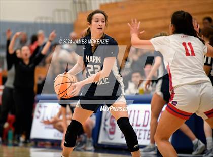 Thumbnail 2 in Marin Catholic vs  St. Ignatius College Preparatory (CIF NorCal Division 1 Semifinal) photogallery.