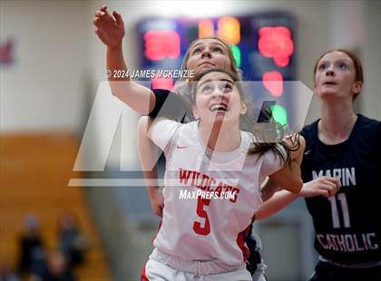 Thumbnail 3 in Marin Catholic vs  St. Ignatius College Preparatory (CIF NorCal Division 1 Semifinal) photogallery.