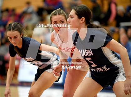 Thumbnail 3 in Marin Catholic vs  St. Ignatius College Preparatory (CIF NorCal Division 1 Semifinal) photogallery.