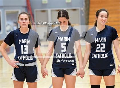 Thumbnail 2 in Marin Catholic vs  St. Ignatius College Preparatory (CIF NorCal Division 1 Semifinal) photogallery.