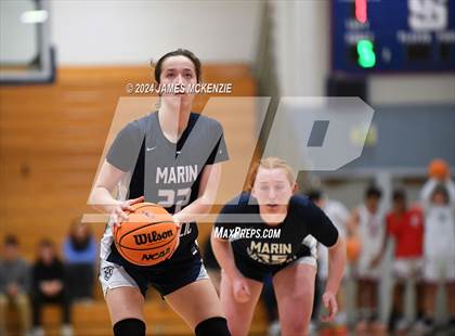 Thumbnail 3 in Marin Catholic vs  St. Ignatius College Preparatory (CIF NorCal Division 1 Semifinal) photogallery.