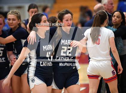 Thumbnail 2 in Marin Catholic vs  St. Ignatius College Preparatory (CIF NorCal Division 1 Semifinal) photogallery.