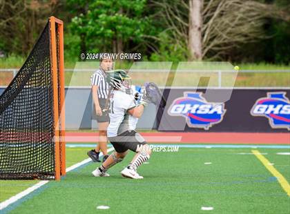 Thumbnail 2 in Wesleyan vs. Westminster (GHSA 1A-4A Championship) photogallery.