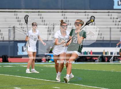 Thumbnail 3 in Wesleyan vs. Westminster (GHSA 1A-4A Championship) photogallery.