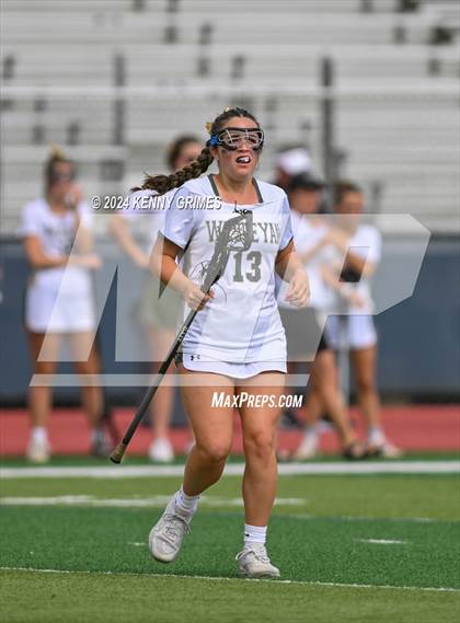 Thumbnail 3 in Wesleyan vs. Westminster (GHSA 1A-4A Championship) photogallery.