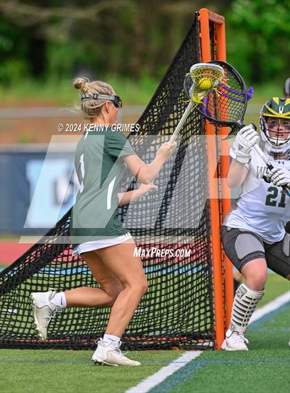 Thumbnail 2 in Wesleyan vs. Westminster (GHSA 1A-4A Championship) photogallery.