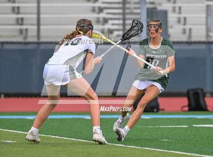 Thumbnail 3 in Wesleyan vs. Westminster (GHSA 1A-4A Championship) photogallery.