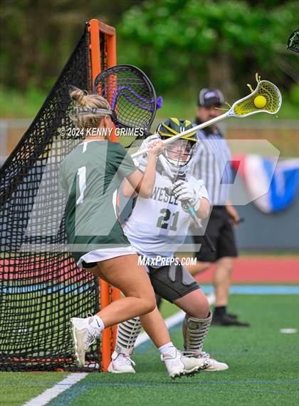 Thumbnail 3 in Wesleyan vs. Westminster (GHSA 1A-4A Championship) photogallery.