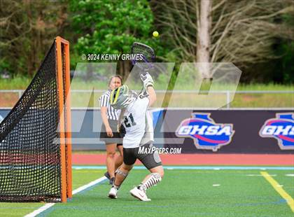 Thumbnail 3 in Wesleyan vs. Westminster (GHSA 1A-4A Championship) photogallery.