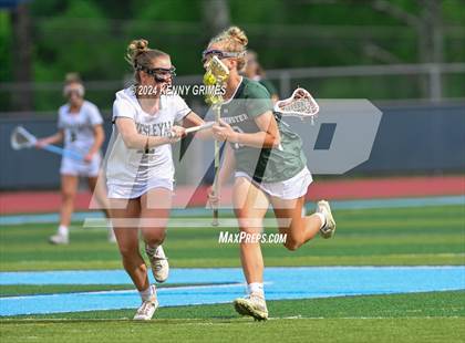 Thumbnail 3 in Wesleyan vs. Westminster (GHSA 1A-4A Championship) photogallery.