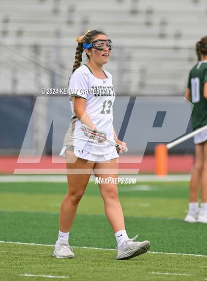 Thumbnail 2 in Wesleyan vs. Westminster (GHSA 1A-4A Championship) photogallery.