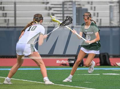 Thumbnail 2 in Wesleyan vs. Westminster (GHSA 1A-4A Championship) photogallery.