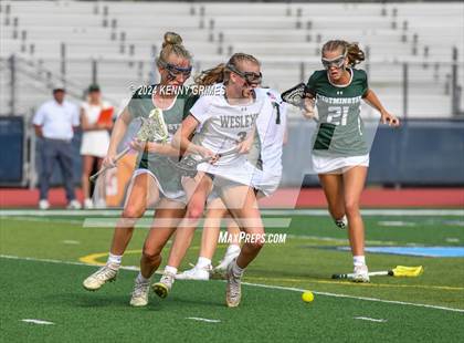 Thumbnail 3 in Wesleyan vs. Westminster (GHSA 1A-4A Championship) photogallery.