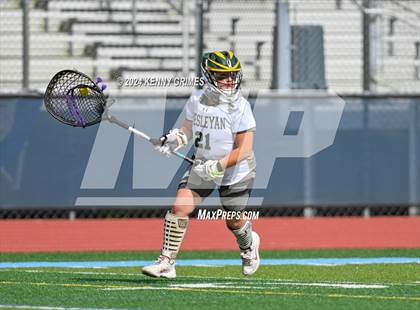 Thumbnail 2 in Wesleyan vs. Westminster (GHSA 1A-4A Championship) photogallery.