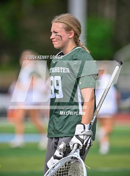 Thumbnail 2 in Wesleyan vs. Westminster (GHSA 1A-4A Championship) photogallery.