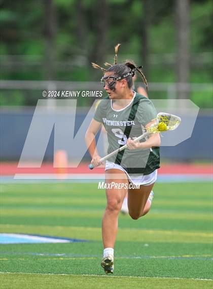 Thumbnail 2 in Wesleyan vs. Westminster (GHSA 1A-4A Championship) photogallery.
