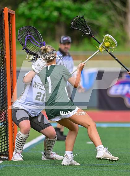 Thumbnail 1 in Wesleyan vs. Westminster (GHSA 1A-4A Championship) photogallery.