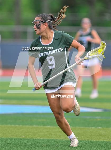 Thumbnail 2 in Wesleyan vs. Westminster (GHSA 1A-4A Championship) photogallery.