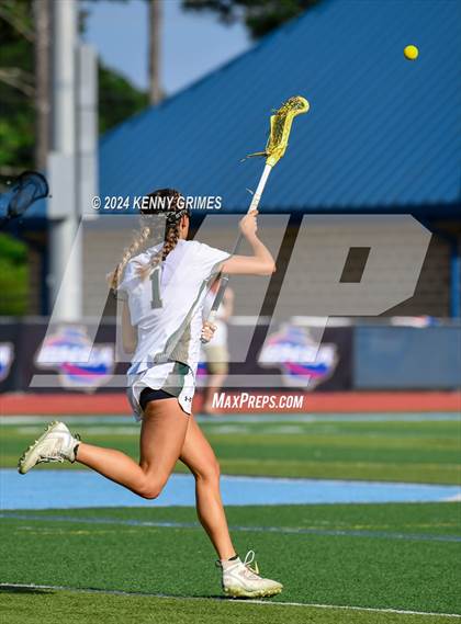 Thumbnail 2 in Wesleyan vs. Westminster (GHSA 1A-4A Championship) photogallery.