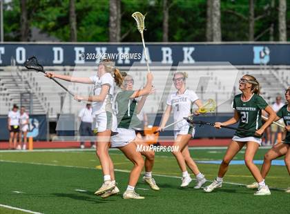 Thumbnail 2 in Wesleyan vs. Westminster (GHSA 1A-4A Championship) photogallery.
