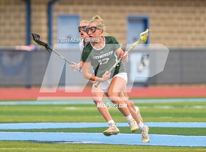 Thumbnail 3 in Wesleyan vs. Westminster (GHSA 1A-4A Championship) photogallery.