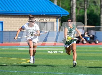 Thumbnail 3 in Wesleyan vs. Westminster (GHSA 1A-4A Championship) photogallery.
