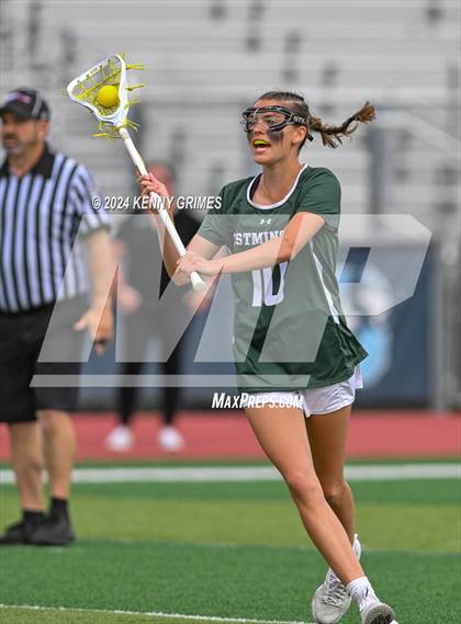 Thumbnail 2 in Wesleyan vs. Westminster (GHSA 1A-4A Championship) photogallery.