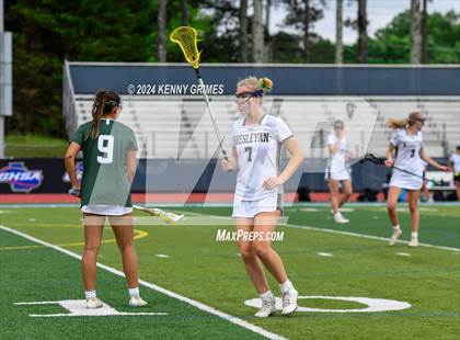 Thumbnail 3 in Wesleyan vs. Westminster (GHSA 1A-4A Championship) photogallery.