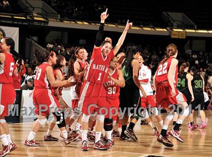 Thumbnail 1 in Brea Olinda vs. Mater Dei (CIF SS D1AA Final) photogallery.