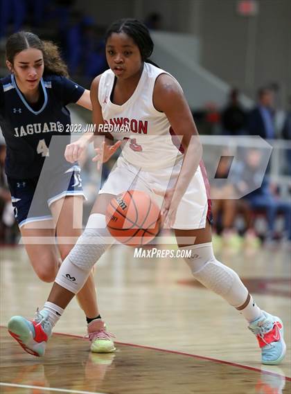 Thumbnail 3 in Pearland vs. Johnson (McDonald's Texas Invitational) photogallery.