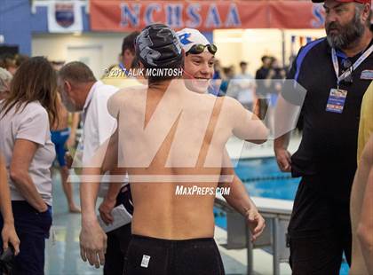 Thumbnail 2 in NCHSAA 3A State Swimming Championship (Finals) photogallery.