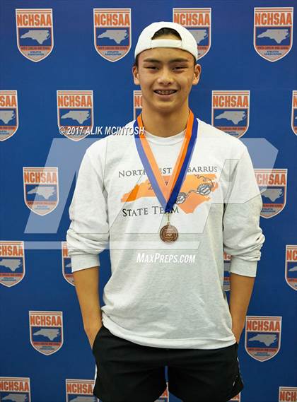 Thumbnail 1 in NCHSAA 3A State Swimming Championship (Finals) photogallery.